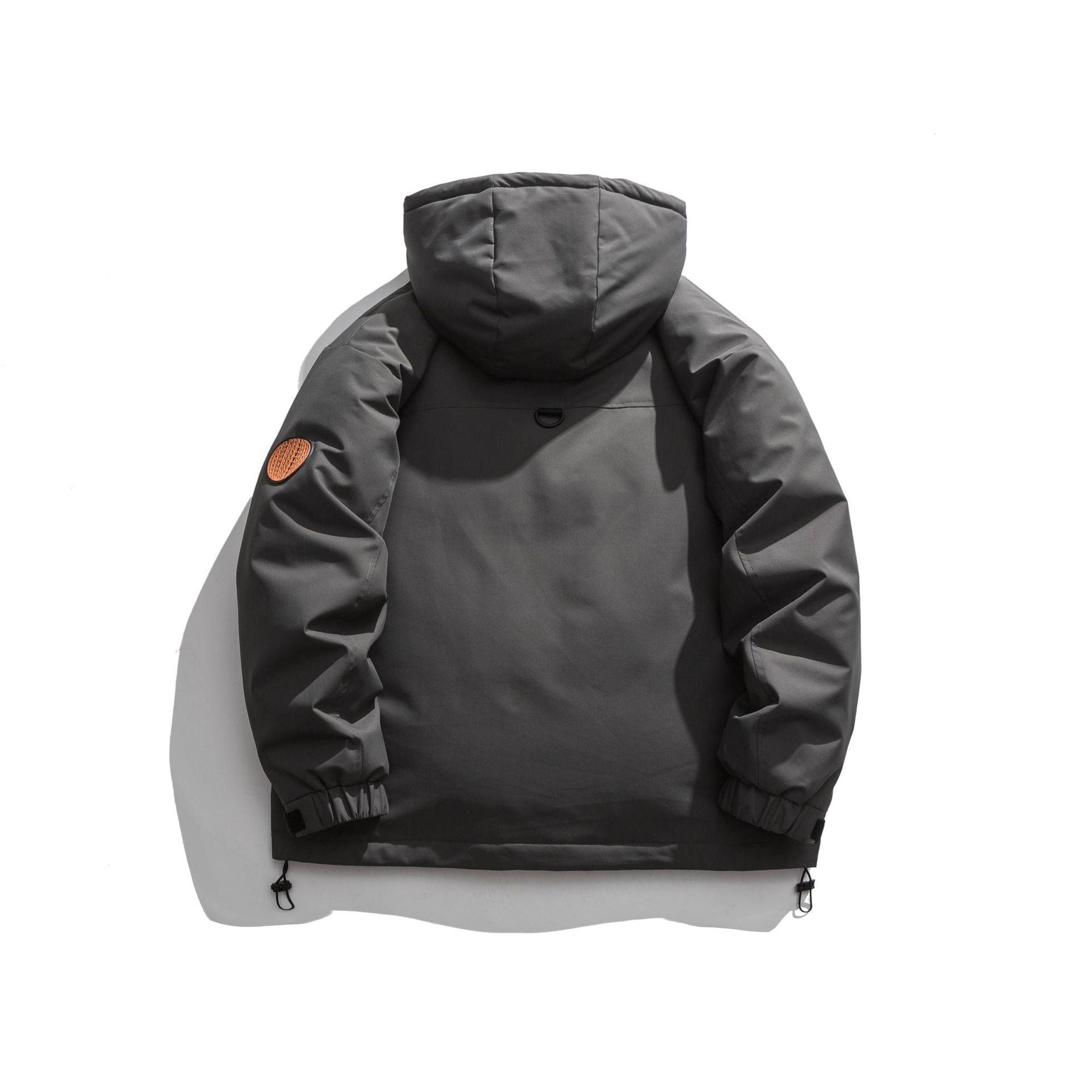 Workwear Hooded Down Jacket for Men Outdoor Warm Coat White Duck Down - SMSB 66