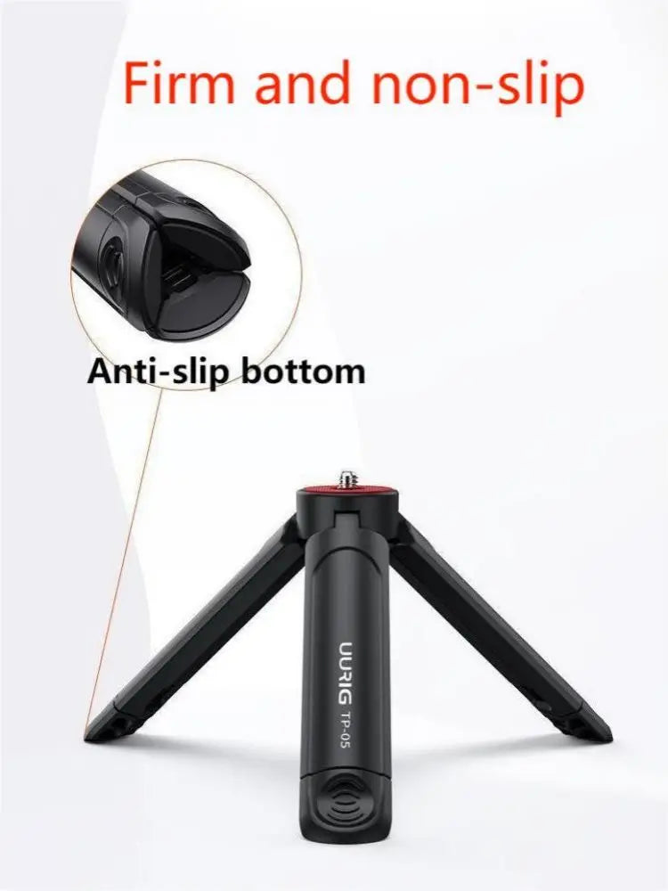 Introduction to Mobile Photography uurig TP-05 Mini Extended Tripod with Phone Clip Tripod - SMSB 66