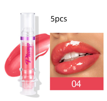 New Tube Lip Rich Lip Color Slightly Spicy Lip Honey Lip Glass Mirror Face Lip Mirror Liquid Lipstick - SMSB 66
