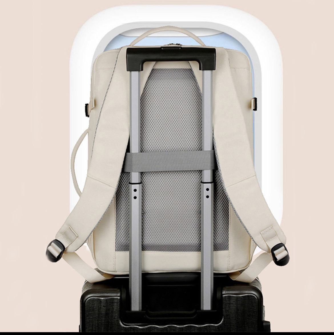 Large Capacity Backpack For Women Men Multiple Pockets And Zippers Versatile Computer Bags Business Travel Backpack - SMSB 66