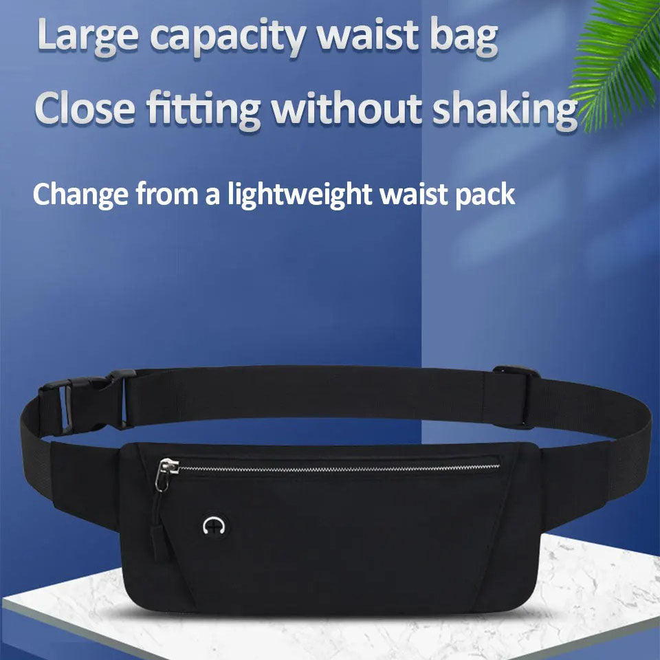 Outdoor mobile phone sports waist bag fitness men's and women's running waist bag waterproof storage close fitting sports cycling invisible manufacturer - SMSB 66