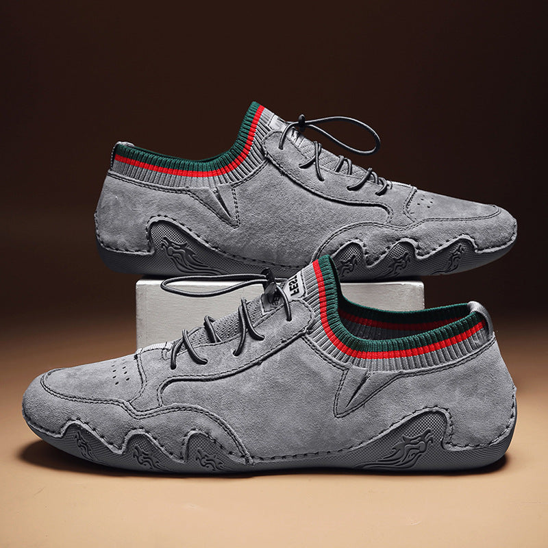 Autumn New Cold Sticky Shoes For Men One Foot Loose - SMSB 66