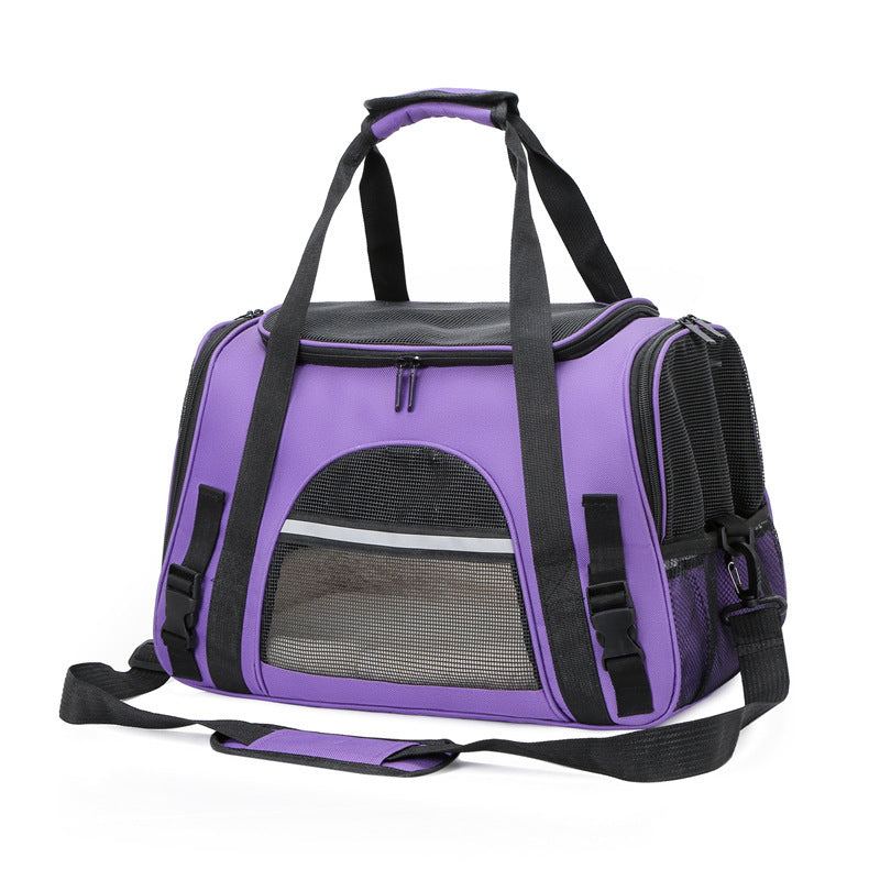 Portable Outdoor Portable One Shoulder Diagonal Cross Pet Box - SMSB 66