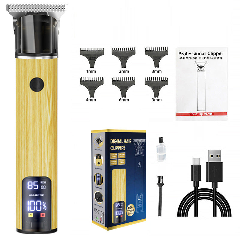 Hair clipper hair clipper electric hair clipper oil cutting head carving bald head, hair clipper - SMSB 66