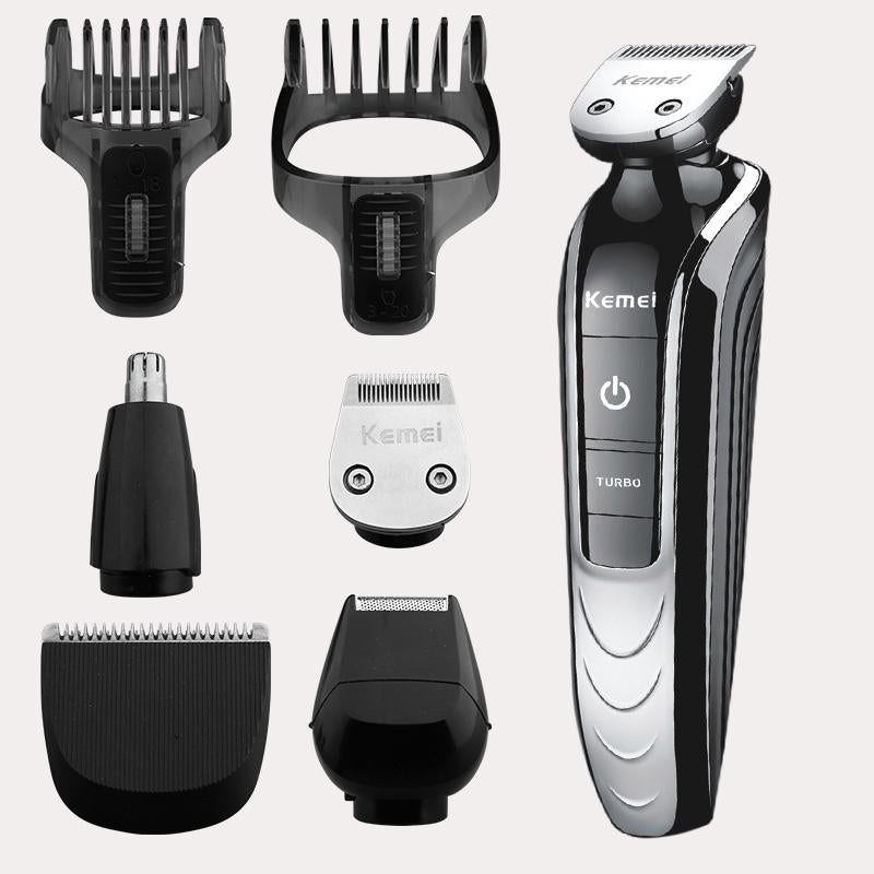 Whole body wash Rechargeable Multifunction Personal Electric Men Hair Clipper Shaver Beard Trimmers Nose Cutting Machine Haircut - SMSB 66