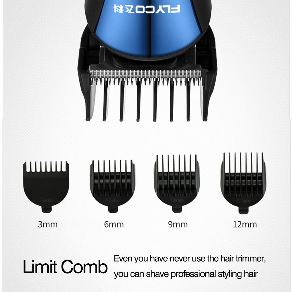 FLYCO Rechargeable Electric Hair Clipper Hair Trimmers Professional Cutting Haircut Tools FC5806 - SMSB 66
