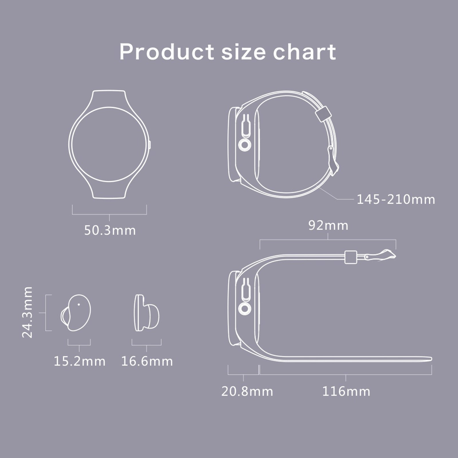 Sleep Exercise Pedometer Heart Rate Bracelet Bluetooth Headset Combo - SMSB 66