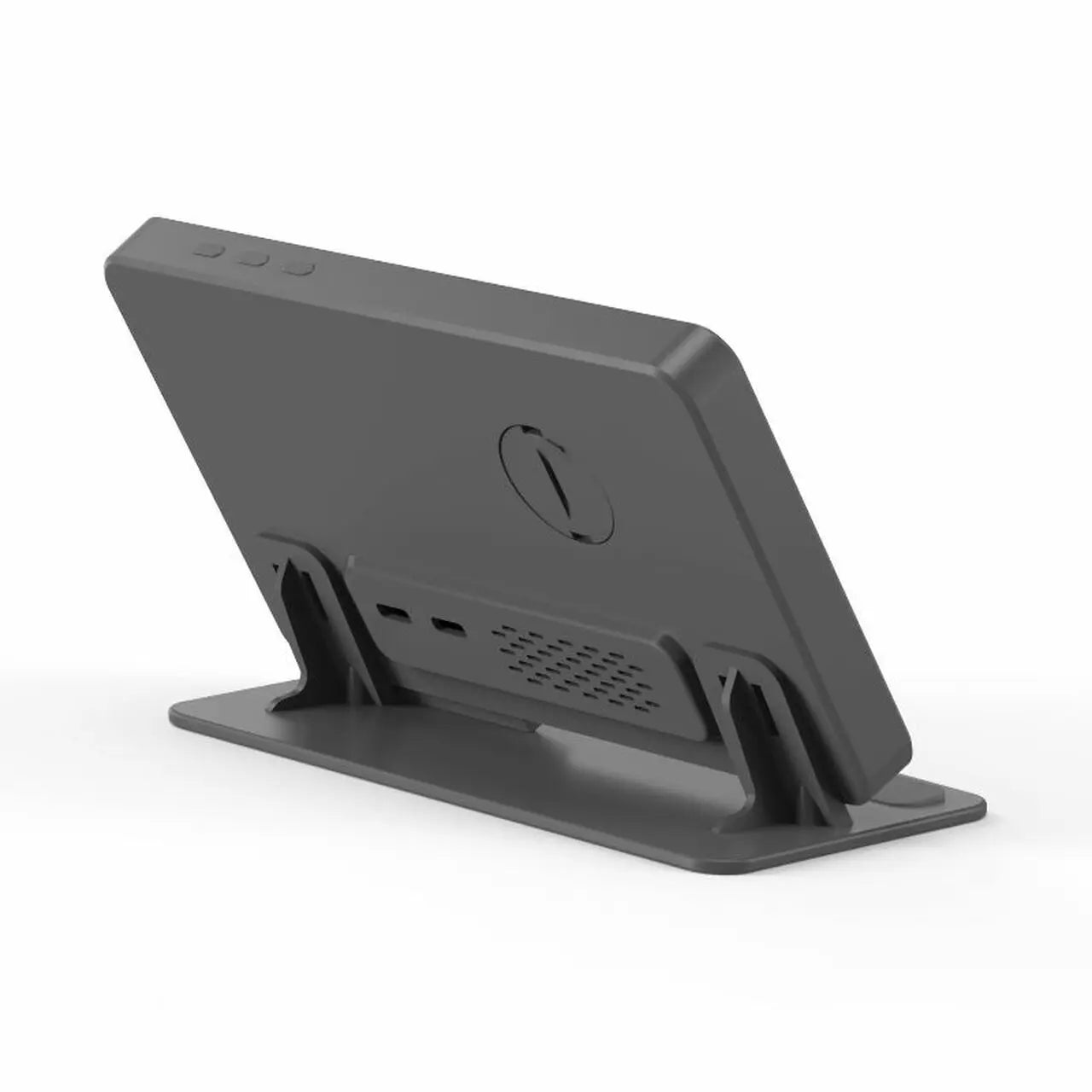 2-in-1 wireless charging time display alarm clock 15W thermometer wireless charging - SMSB 66