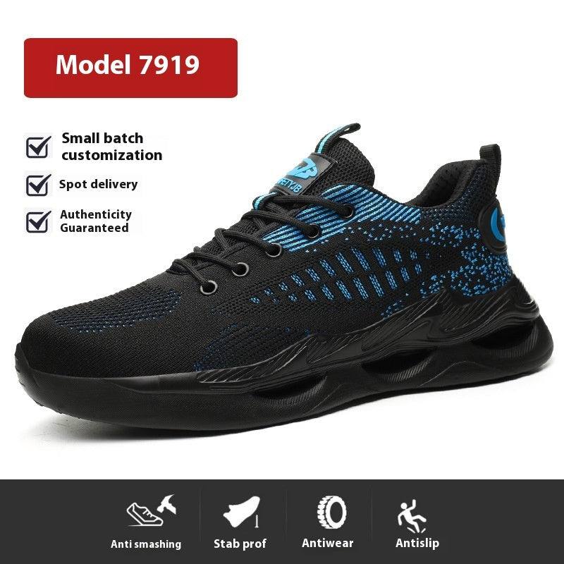 Breathable Labor Protection Shoes Puncture Resistant And Wear-resistant - SMSB 66