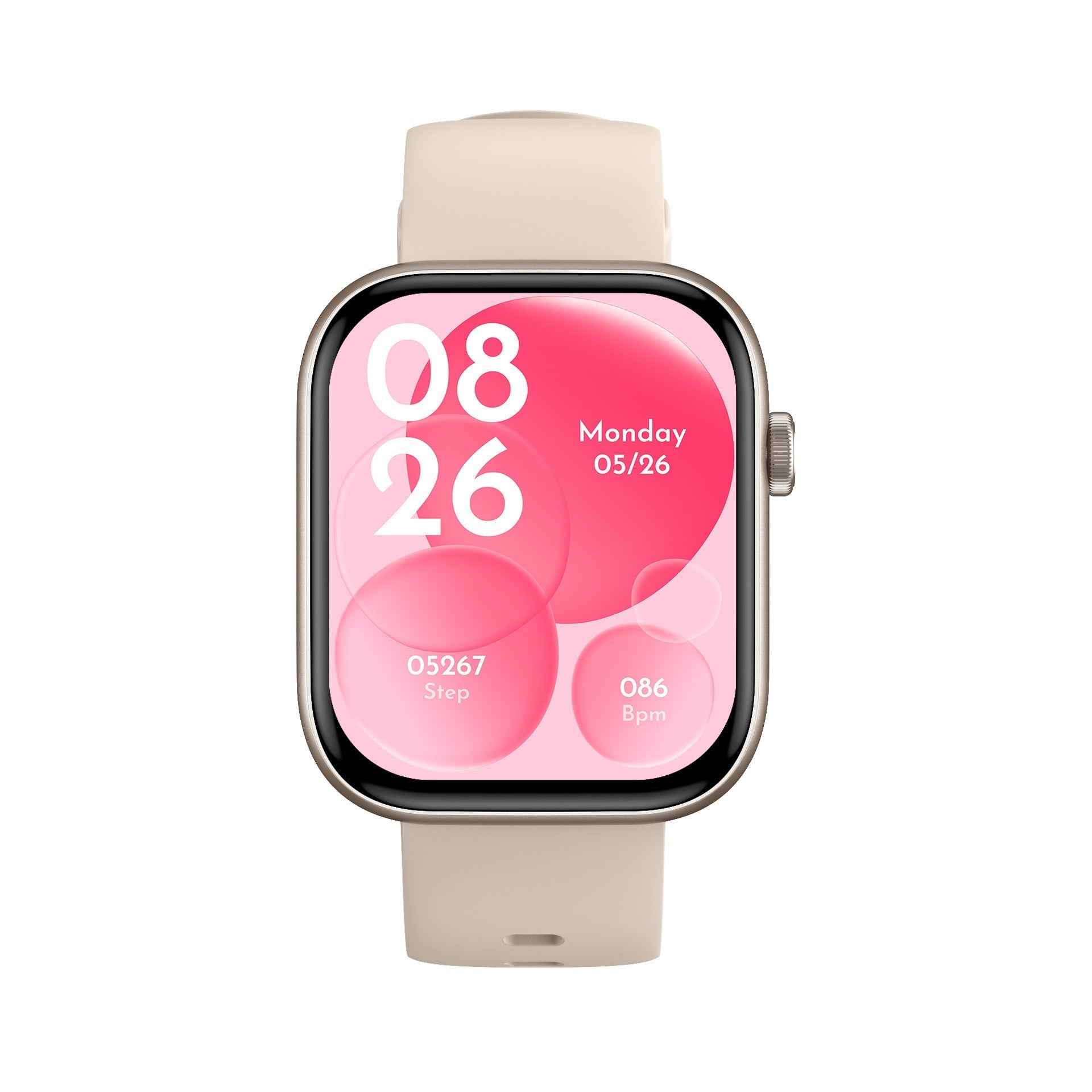 Wireless charger compatible smart watch with full screen touch display and Bluetooth calling features