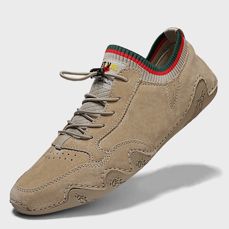 Autumn New Cold Sticky Shoes For Men One Foot Loose - SMSB 66