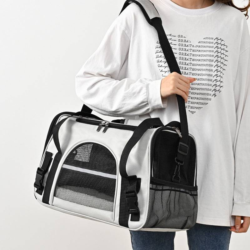 Portable Outdoor Portable One Shoulder Diagonal Cross Pet Box - SMSB 66