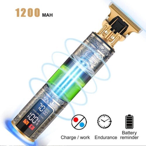 Beard Trimmer Hair Clippers Cordless Rechargeable Hair Cutting Barber Shaving Machine For Men USB Charging - SMSB 66