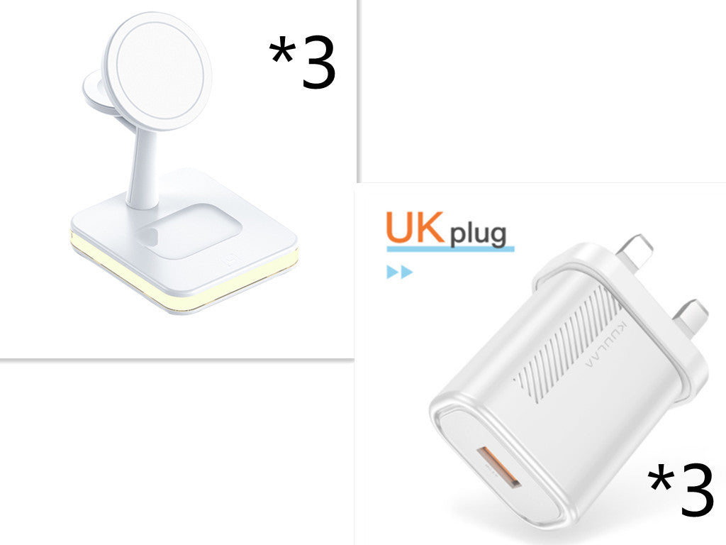 New Three-in-one Wireless Charger Magnetic Bracket - SMSB 66