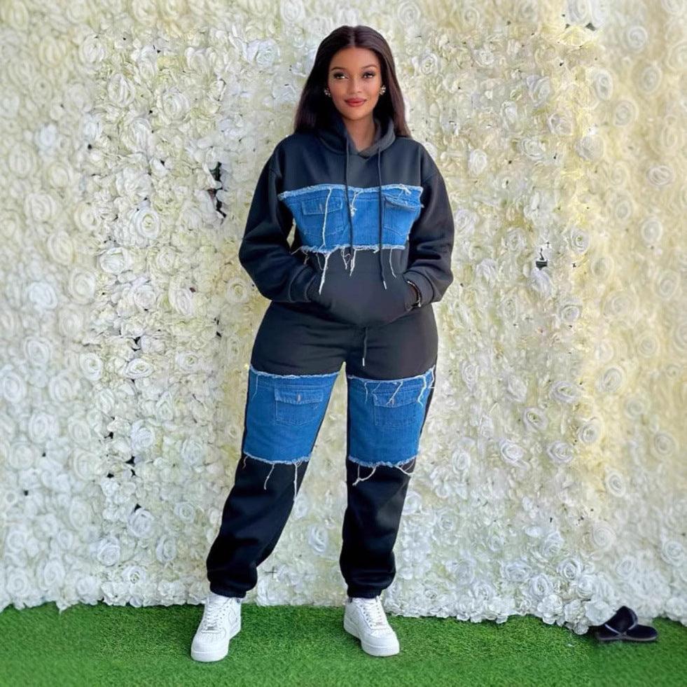 Fashion Casual Set Loose All-match Retro - SMSB 66