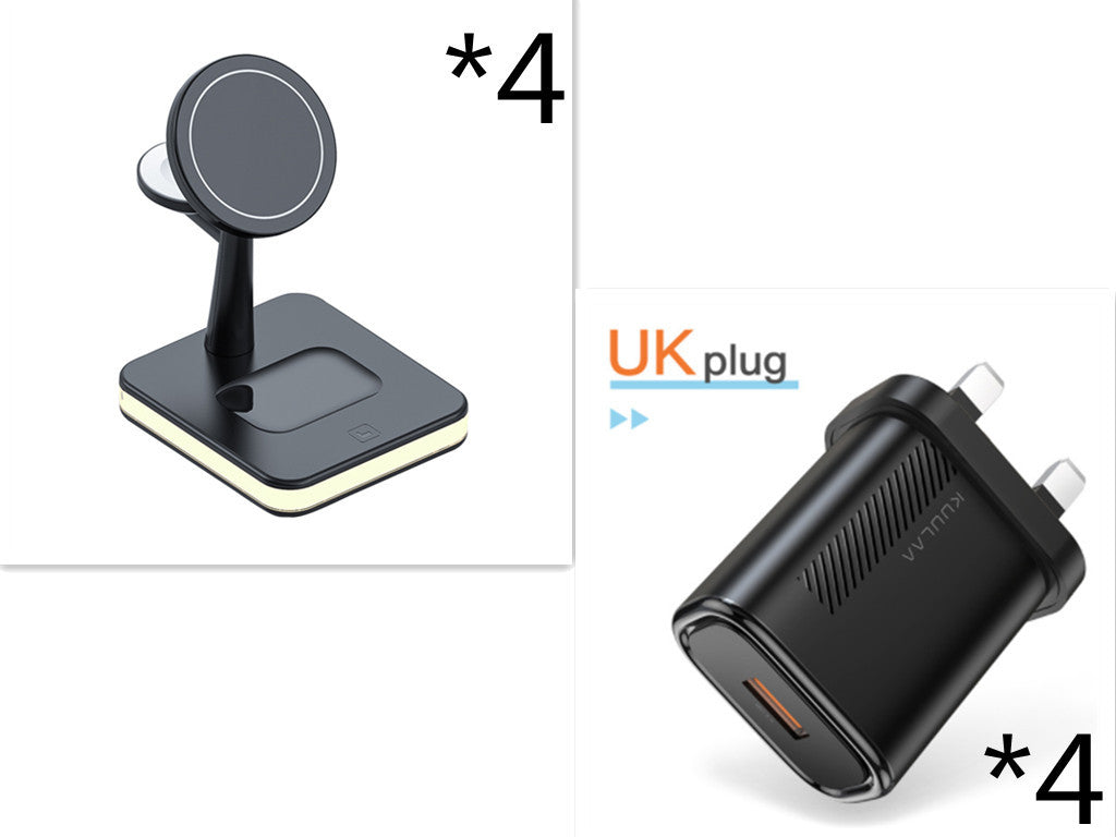New Three-in-one Wireless Charger Magnetic Bracket - SMSB 66