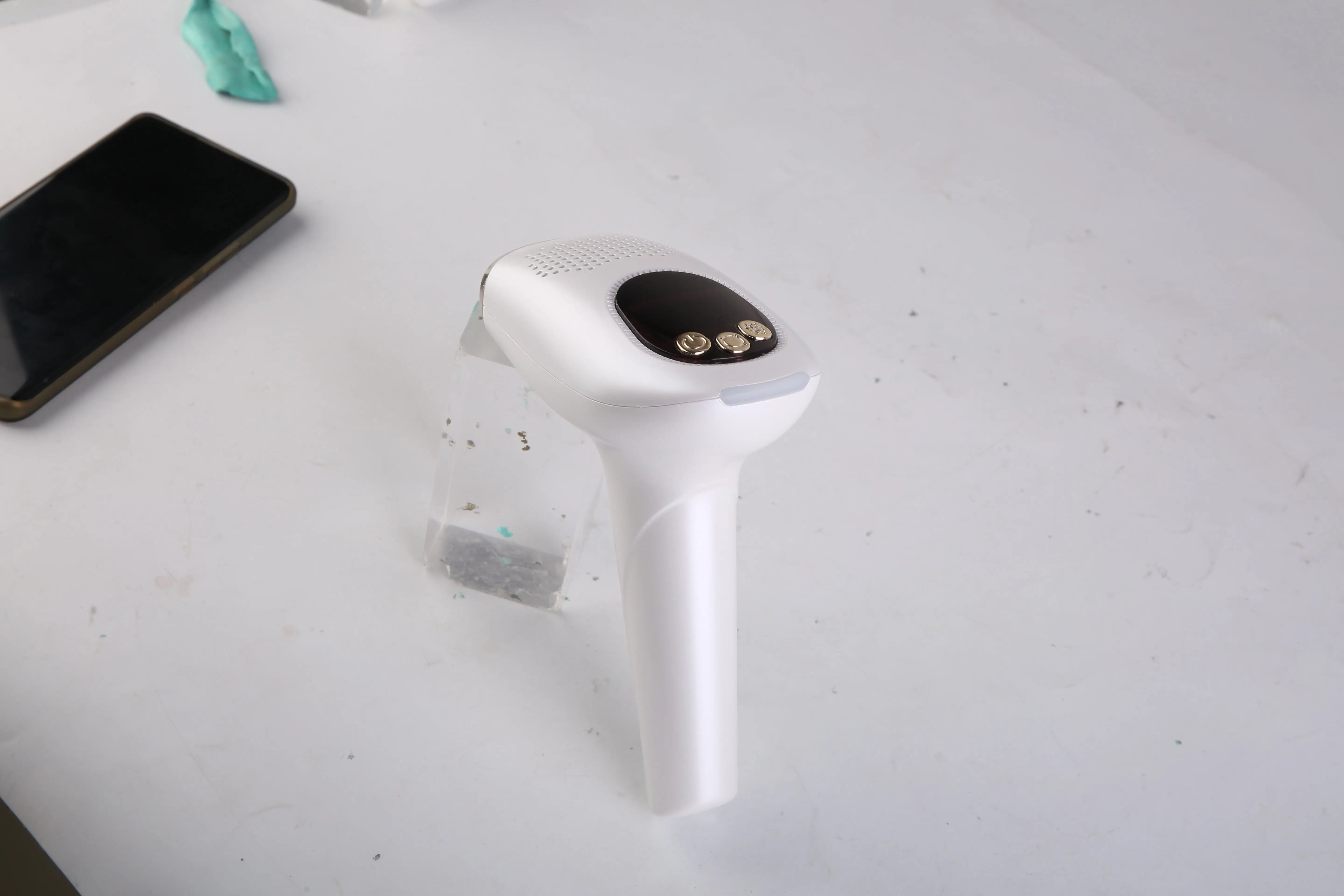 3 In 1 Ice Cooling Laser Hair Removal Painless Permanent At-Home IPL Hair Removal With 999,999 Flashes 9 Energy Levels 2 Modes For Armpits Legs Arms Bikini Line - SMSB 66