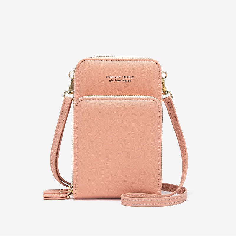 Crossbody Bag Women Tri-fold Pockets Phone Bags - SMSB 66