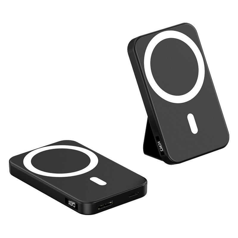 New Custom Logo Portable 10000mah Wireless Power Station 22.5W Fast Charger Stand Holder Magnetico Power Bank - SMSB 66