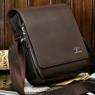 Men Messenger Bags Big Promotion Kangaroo Leather Shoulder Bags Men Handbags Brand Casual Briefcase - SMSB 66