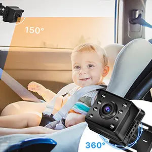 4.3 inch private model HD 1080P car baby monitor car baby mirror - SMSB 66