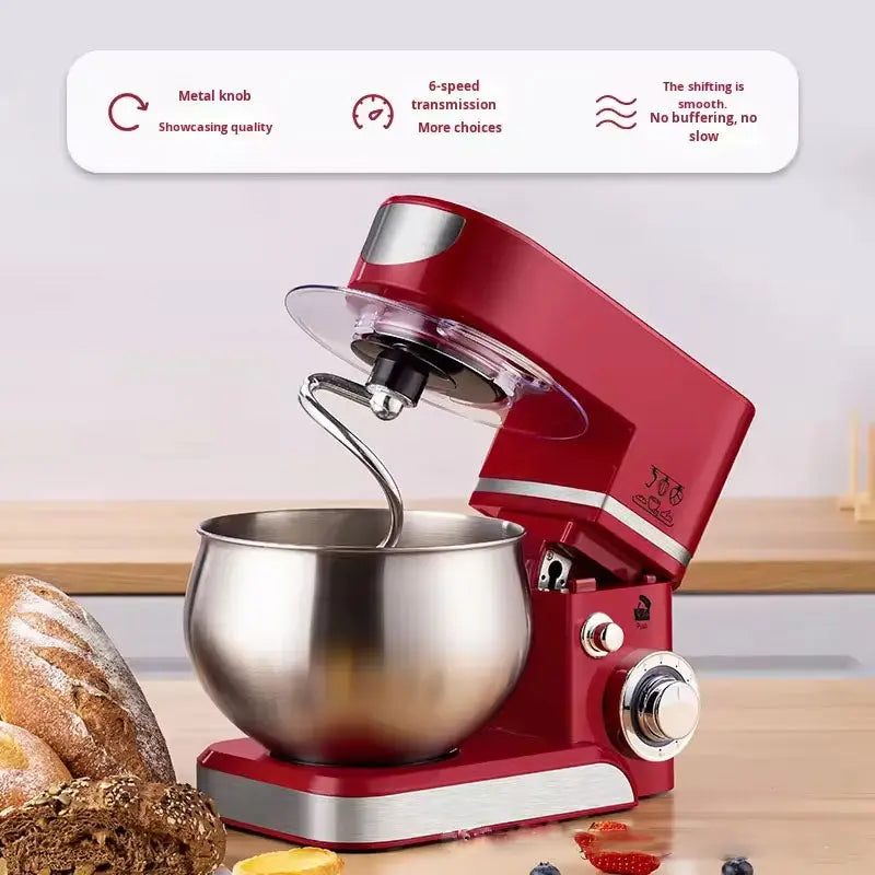 400W Stand Mixer, Multifunctional Kitchen Machine – Automatic Dough Kneader & Electric Egg Beater for Home Use eprolo