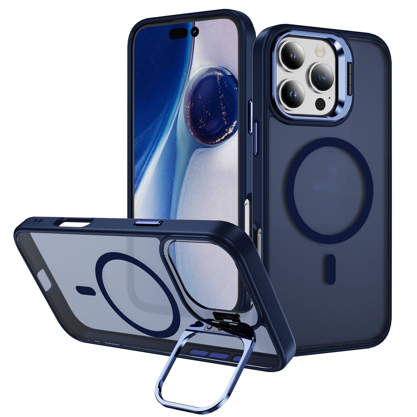 Magnetic Phone Case Lens Bracket Phone Case - SMSB 66