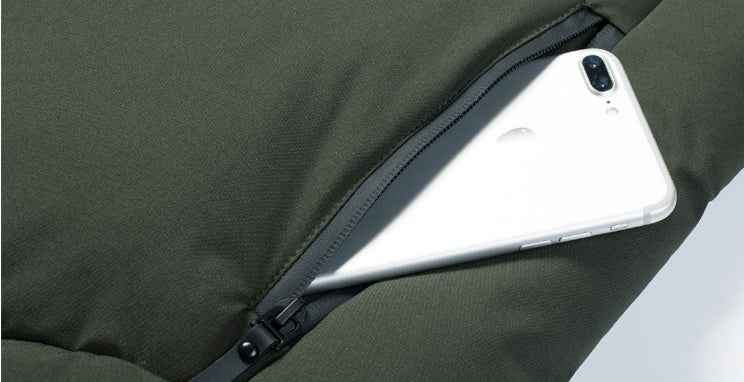 New Men Women Cotton Coat USB Smart Electric Heated Jackets Winter Thicken Down Hooded Outdoor Hiking Ski Clothing 7XL - SMSB 66