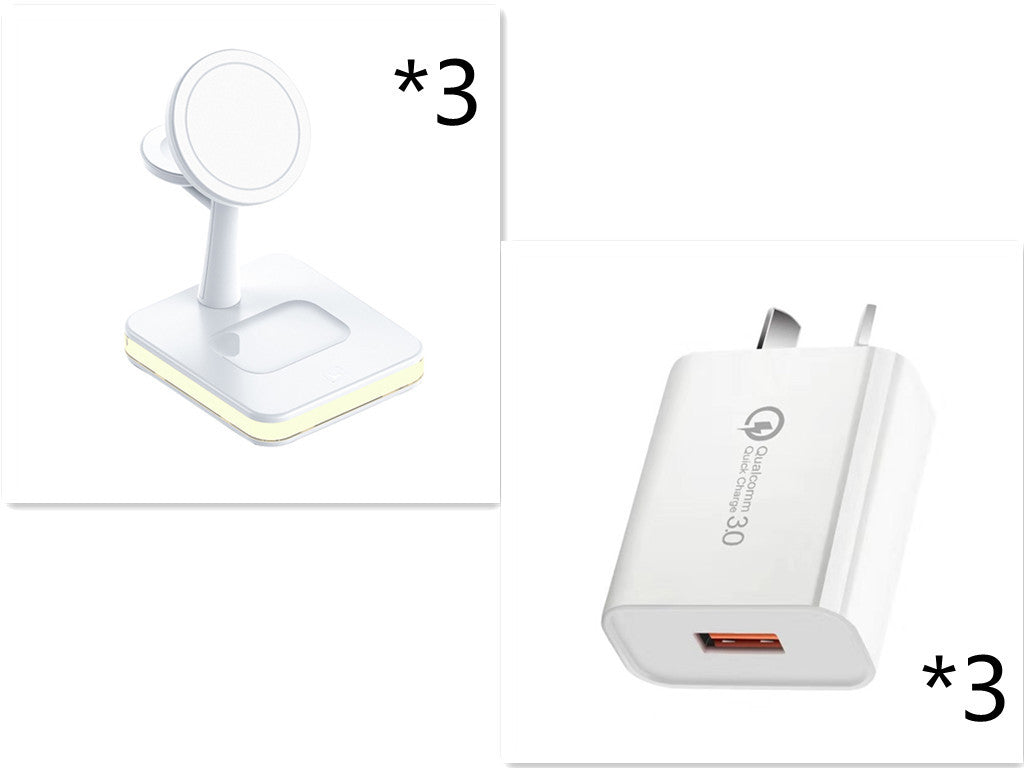 New Three-in-one Wireless Charger Magnetic Bracket - SMSB 66