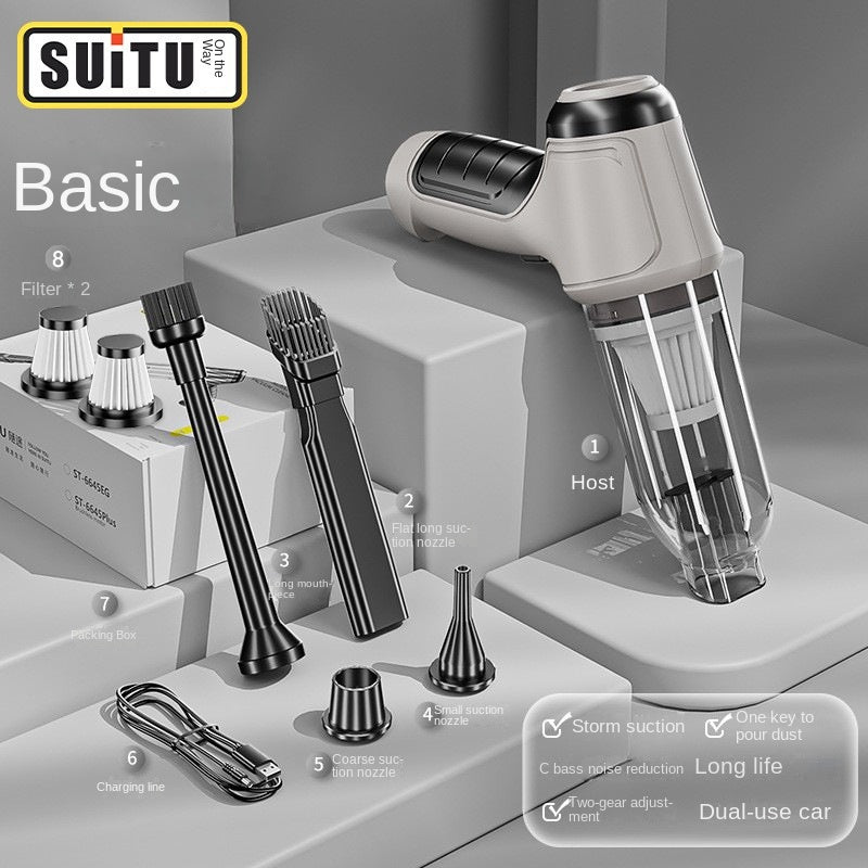  Portable Wireless Car Vacuum Cleaner High Power, Strong Suction, Handheld Mini for Car and Home Use #