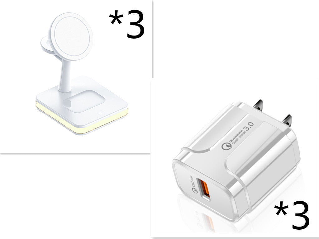 New Three-in-one Wireless Charger Magnetic Bracket - SMSB 66