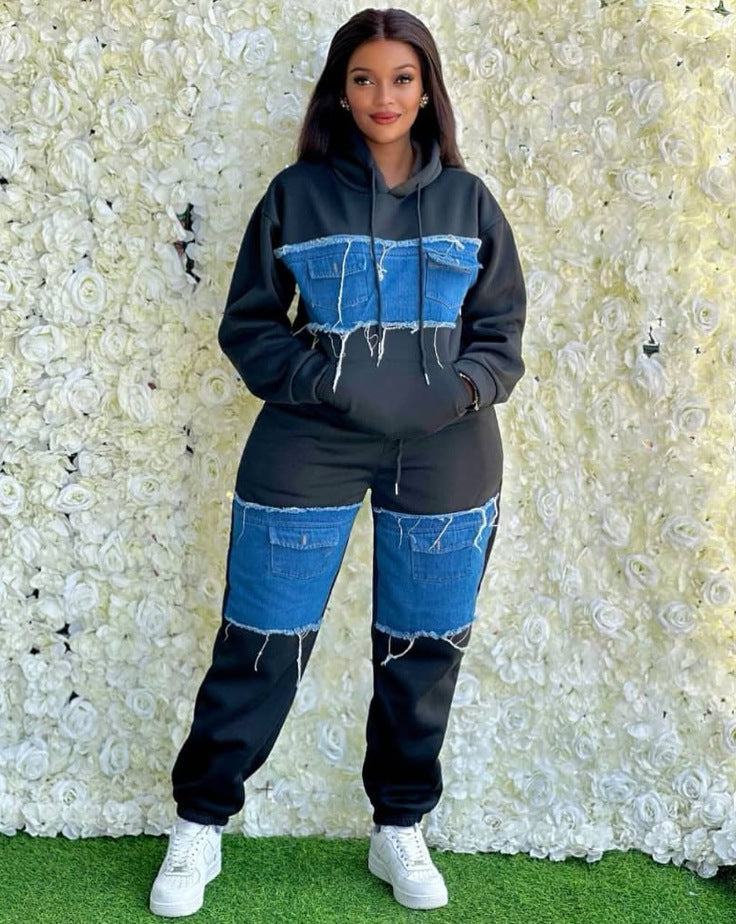 Fashion Casual Set Loose All-match Retro - SMSB 66