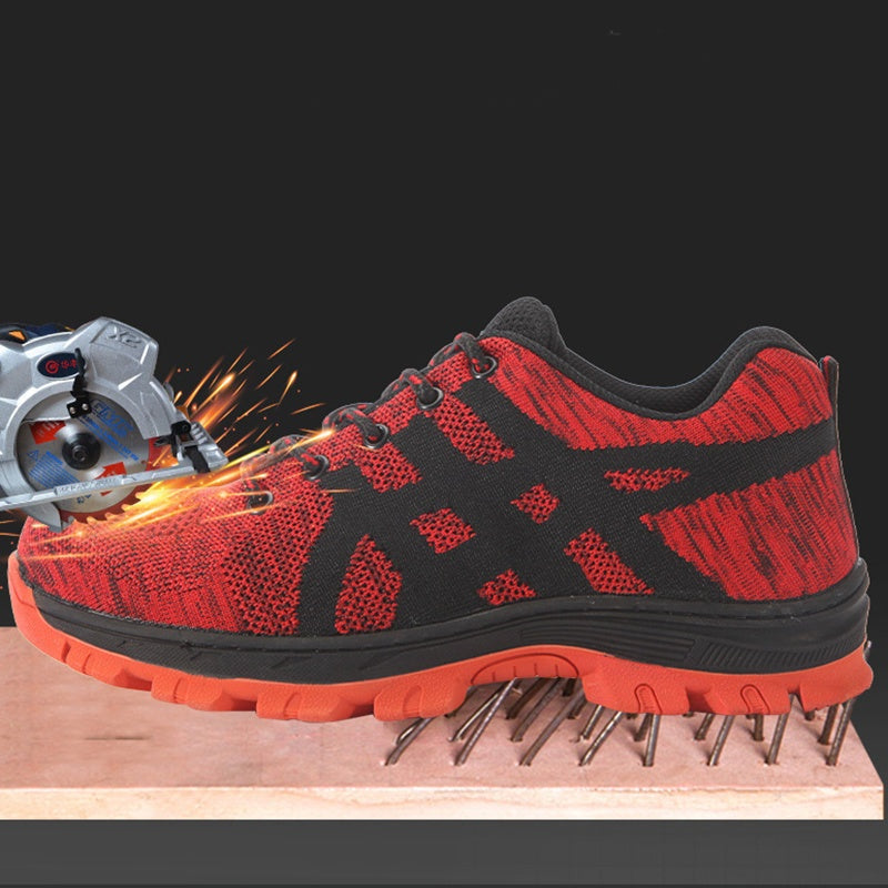 Safety Work Shoes Indestructible Steel Toe Anti-puncture Sneakers - SMSB 66