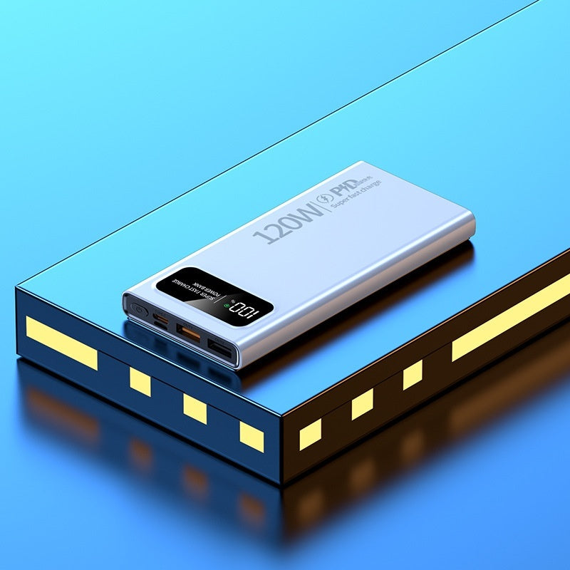 New 120W Power Bank 20000 MA Super Fast Charge Large Capacity Mobile Power Supply - SMSB 66