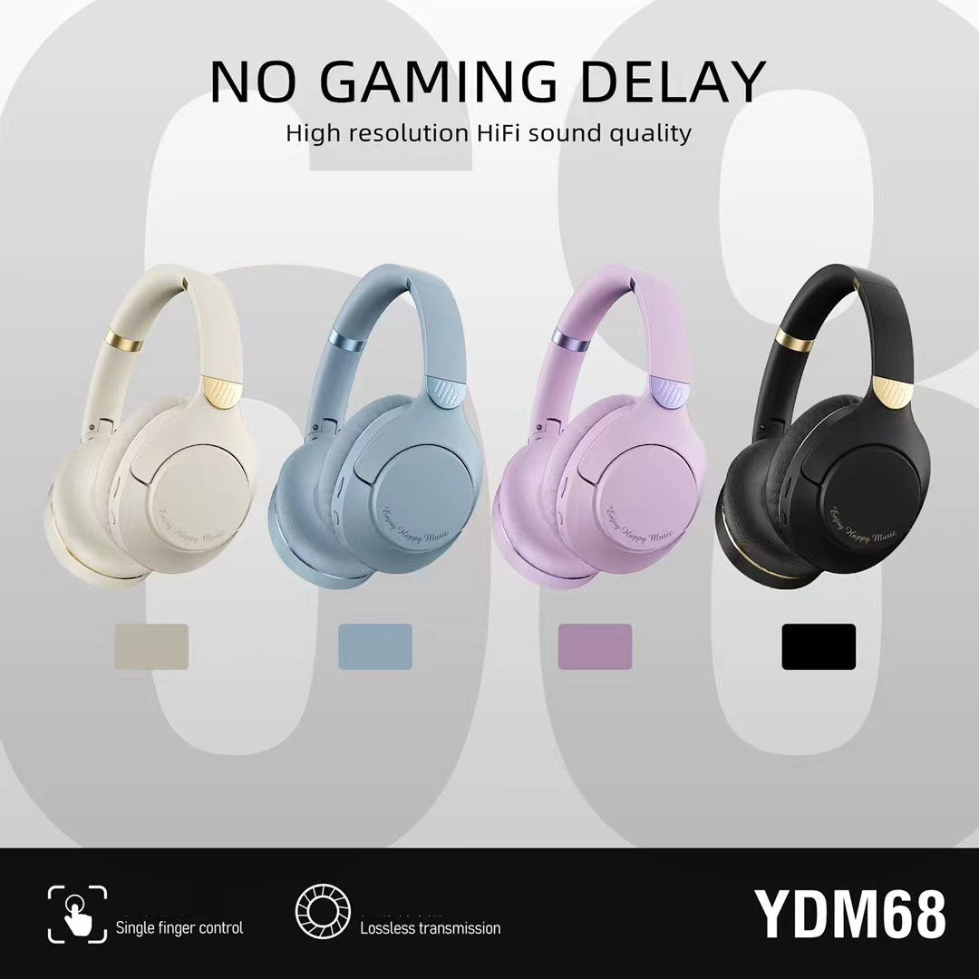 YDM68 new wireless Bluetooth headset with heavy bass gaming headset - SMSB 66