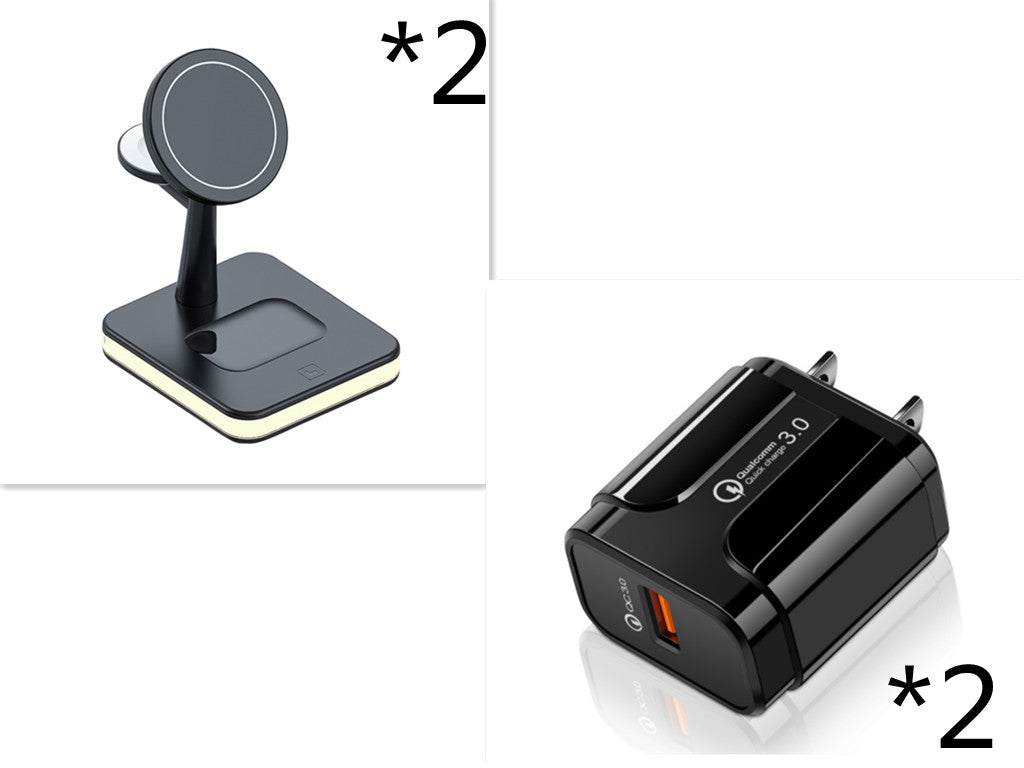 New Three-in-one Wireless Charger Magnetic Bracket - SMSB 66