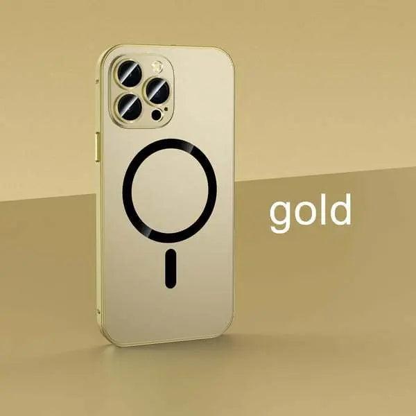 Aluminum Alloy Frame Lens Glass Protective Case Phone Case - SMSB 66