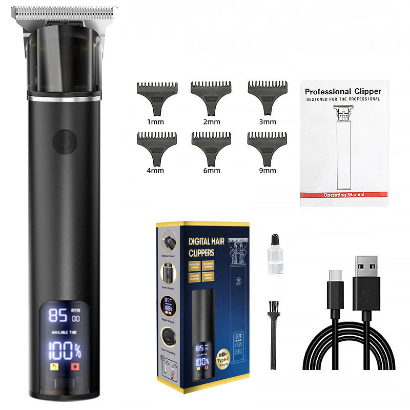 Hair clipper hair clipper electric hair clipper oil cutting head carving bald head, hair clipper - SMSB 66