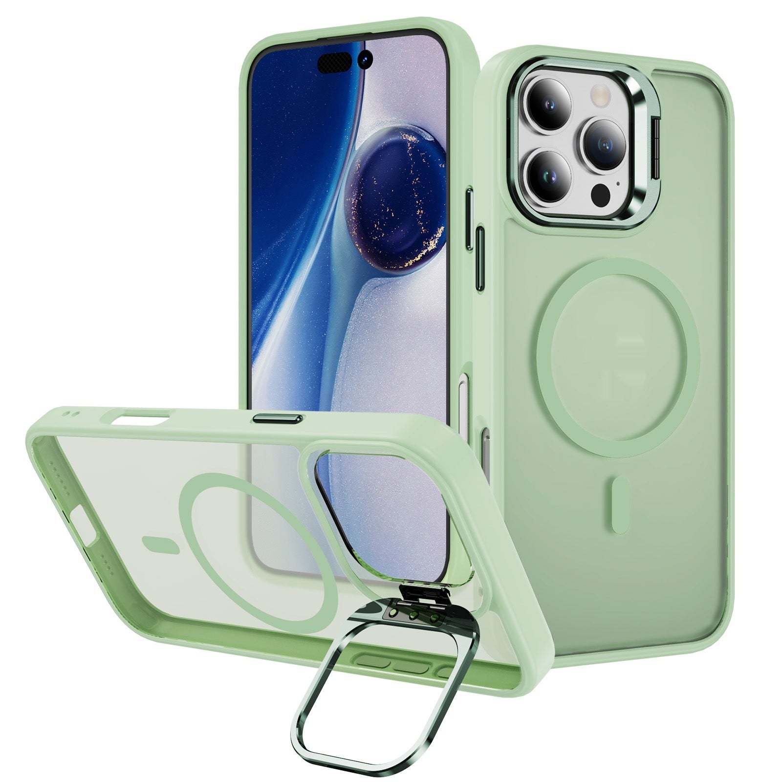 Magnetic Phone Case Lens Bracket Phone Case - SMSB 66