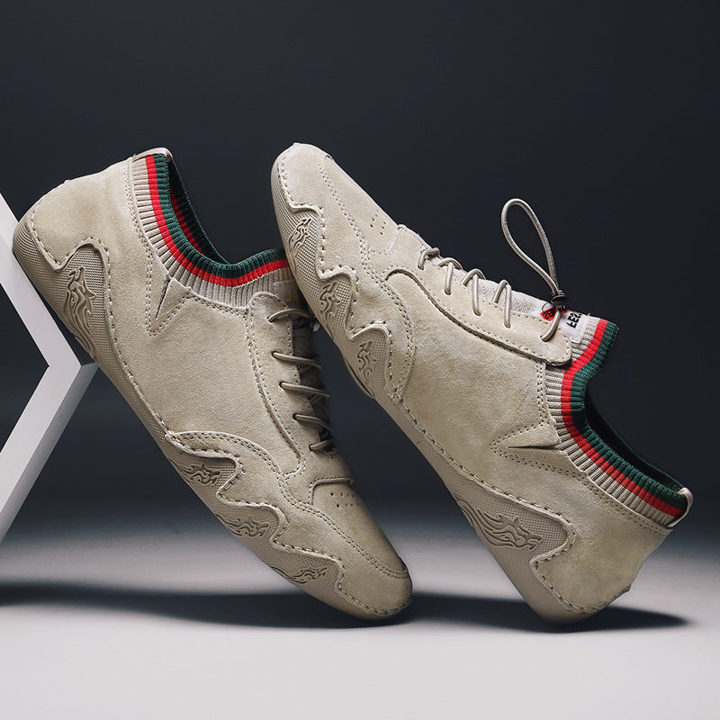 Autumn New Cold Sticky Shoes For Men One Foot Loose - SMSB 66