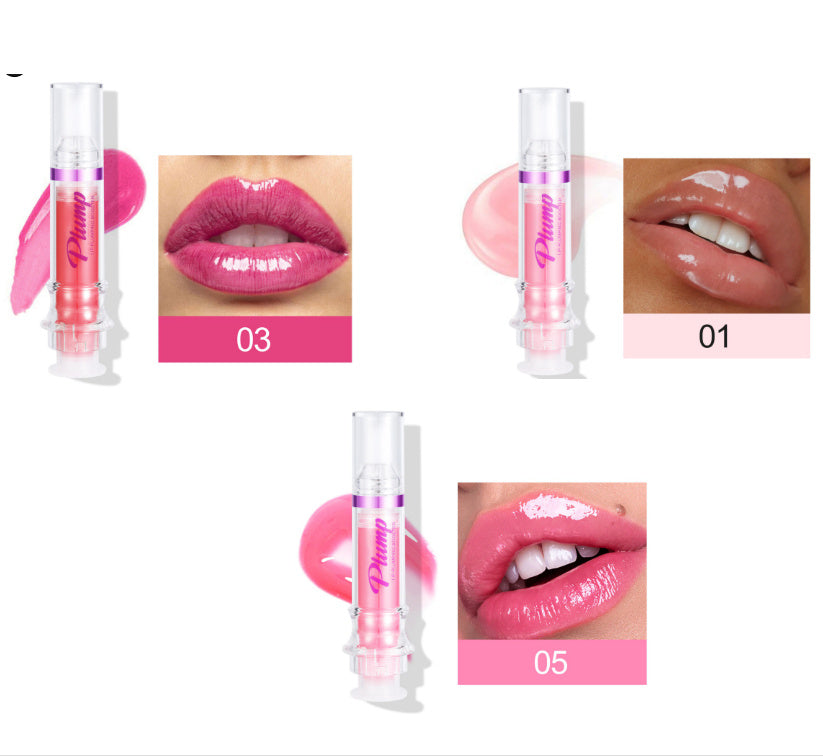 New Tube Lip Rich Lip Color Slightly Spicy Lip Honey Lip Glass Mirror Face Lip Mirror Liquid Lipstick - SMSB 66
