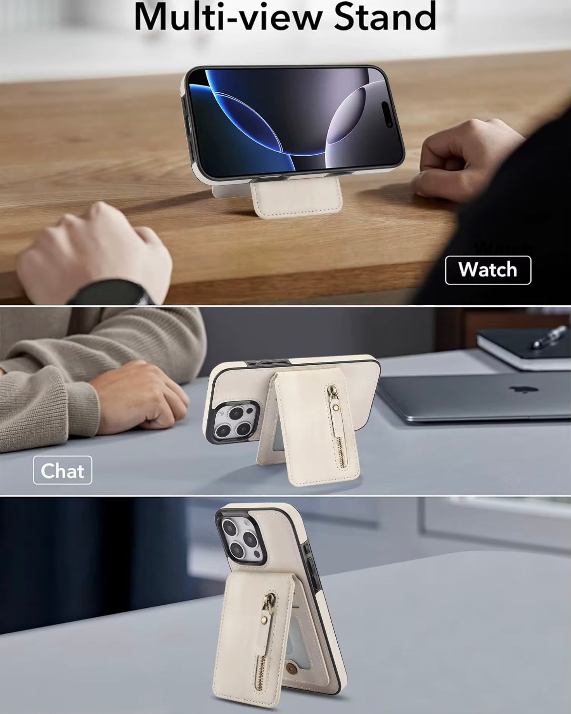 Promotion Offre Spéciale étui de téléphone portable détachable en cuir de haute qualité et durable pour iphones 15 pro max - SMSB 66