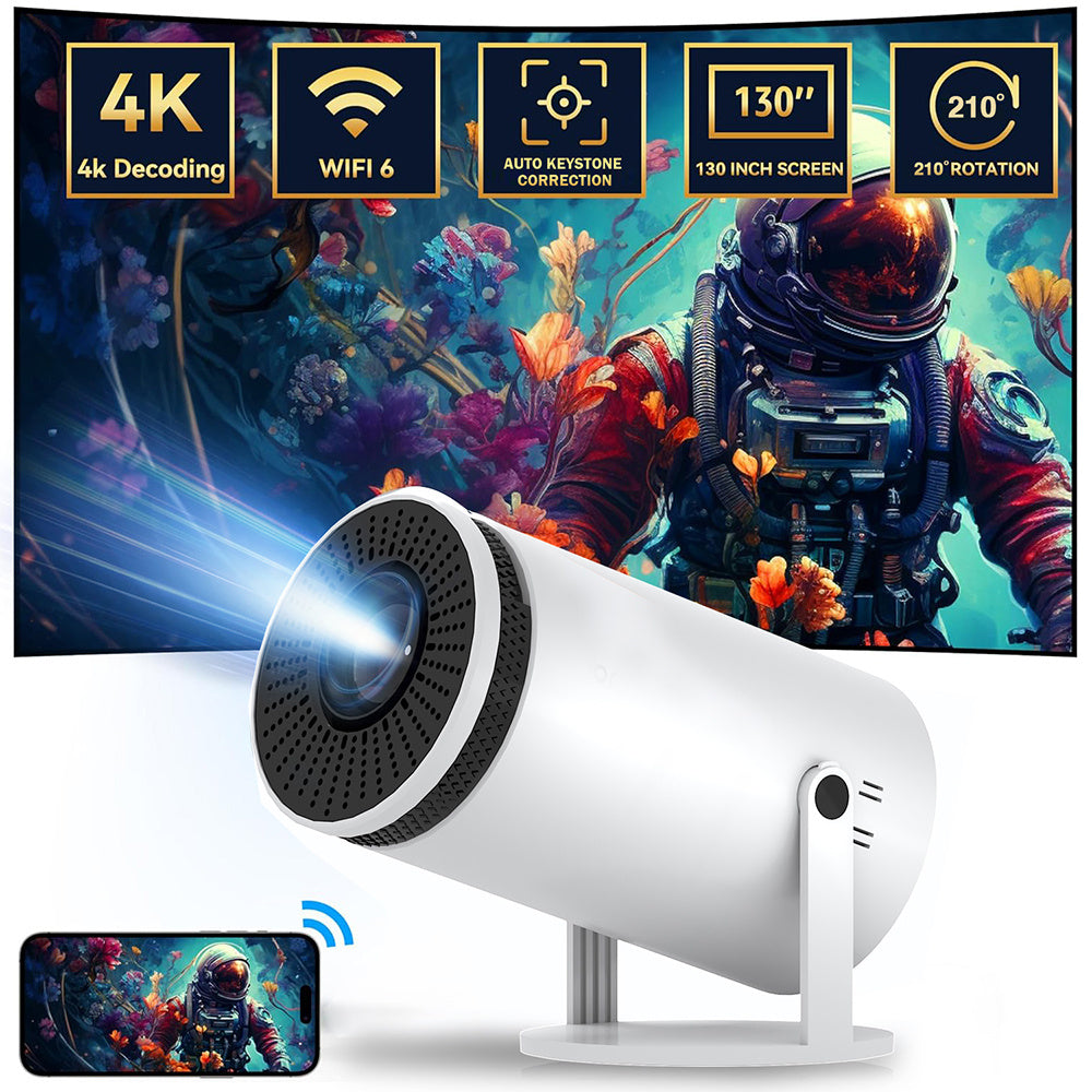 Home HD Projector Bluetooth Portable Mini 4K Mini Phone Y5S Home Theater Projector - SMSB 66