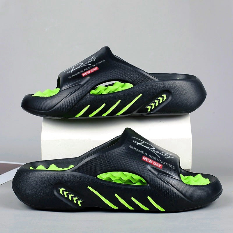 Foot Massage Slippers Men's Non-slip Deodorant - SMSB 66