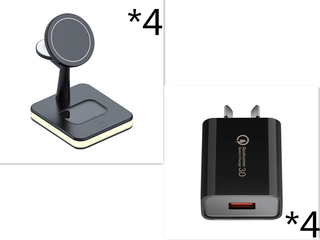 New Three-in-one Wireless Charger Magnetic Bracket - SMSB 66