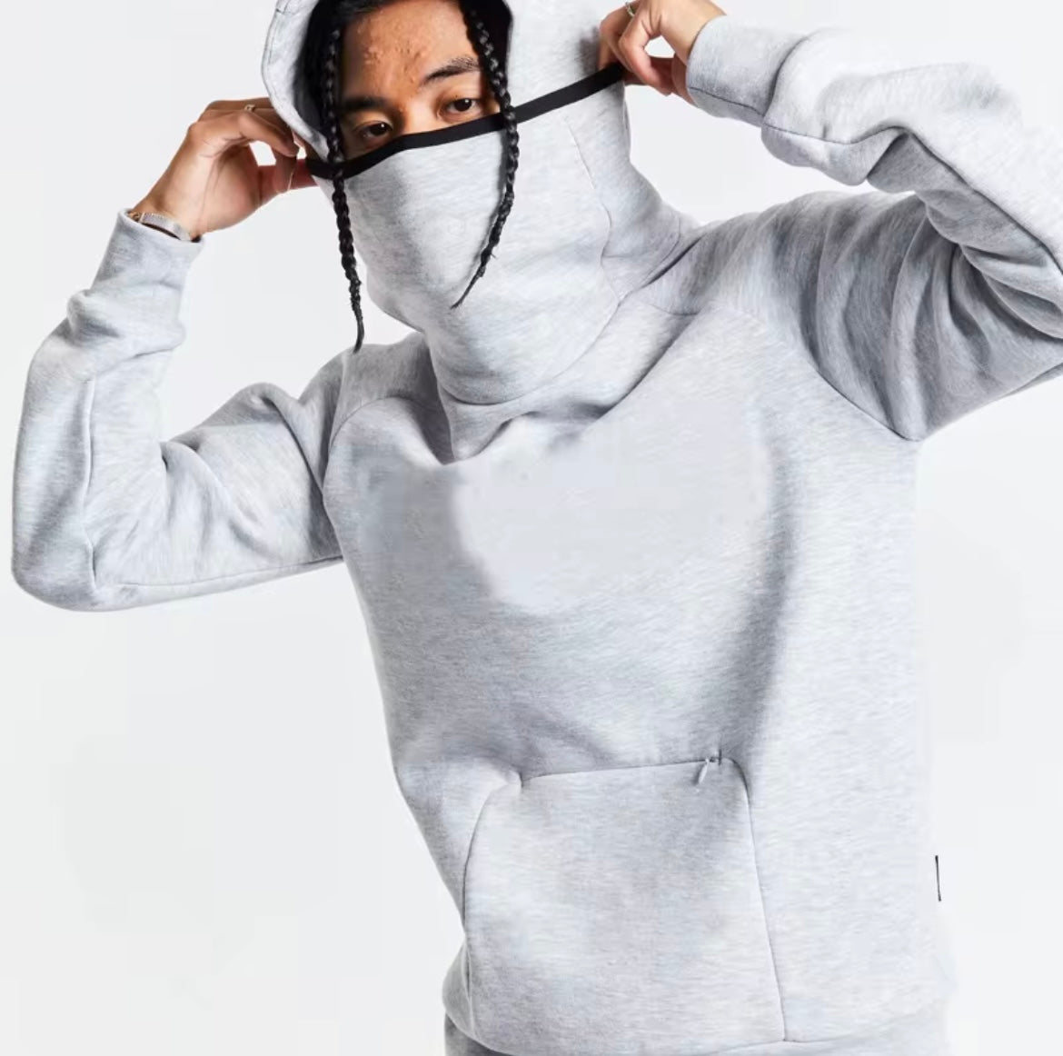 2022 hommes nouveau Design français Terry survêtements Sport porter capuche survêtement 2 pièces survêtement ensemble - SMSB 66