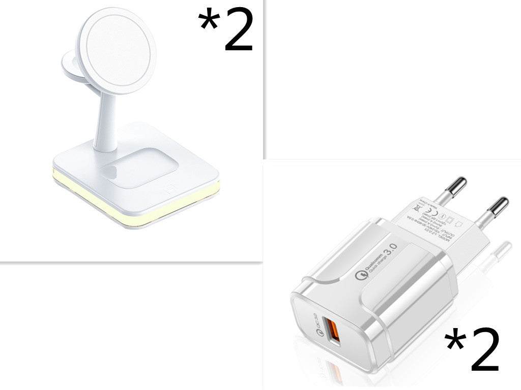 New Three-in-one Wireless Charger Magnetic Bracket - SMSB 66