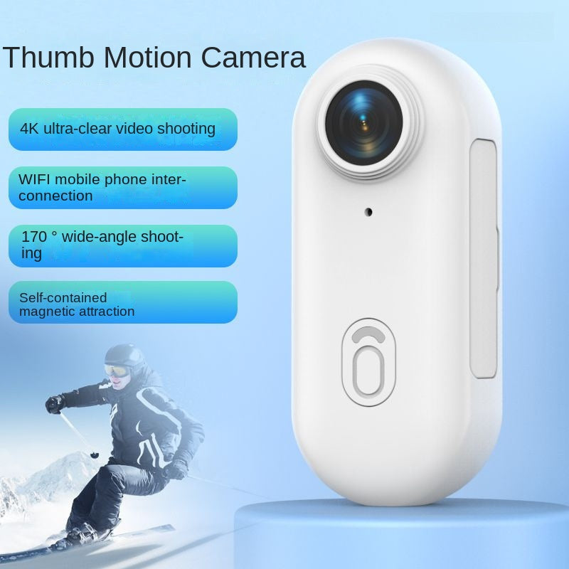 Thumb Bike Camera Magnetic Back Clip Sports Camera Thumb Recorder Pet - SMSB 66