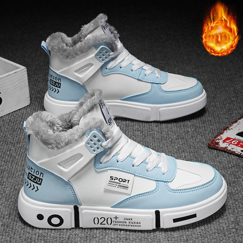 Winter Slippers Warm Men Shoes Waterproof Non-Slip Plush Sneakers Male shoes Boots Men Sneakers Winter - SMSB 66