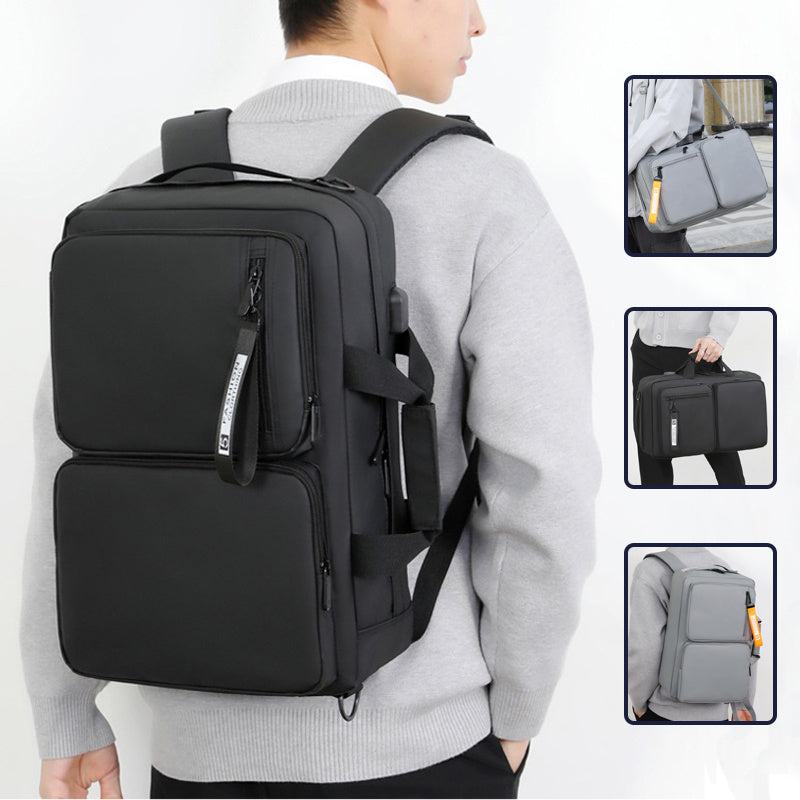 Multifunctional Backpack Large Capacity Business Laptop Bag Leisure Travel Commuter Schoolbag Portable Shoulder Bag - SMSB 66